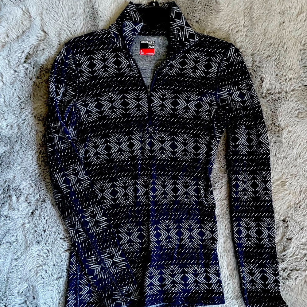 Ladies 3/4 zip pullover